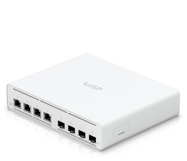 Ubiquiti UISP-S-Plus EU Switch 4x 2.5 GbE RJ45  4x SFP+ 160W - 1573963 - zdjęcie 2